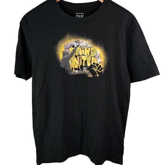 Gap Stand United Artist Graphic Equality Black Classic T Unisex Men’s S Women L - Picture 2 of 8